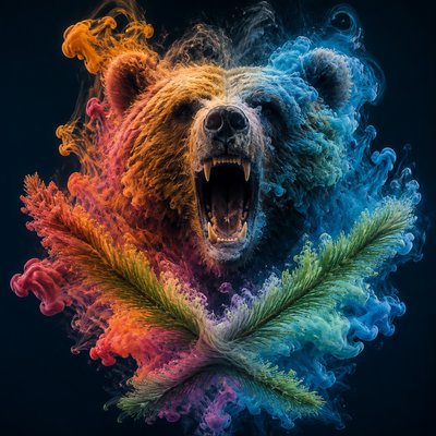 Ink in Water t-shirt design example