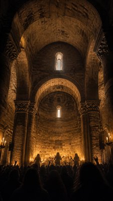 Romanesque Architecture flyer example