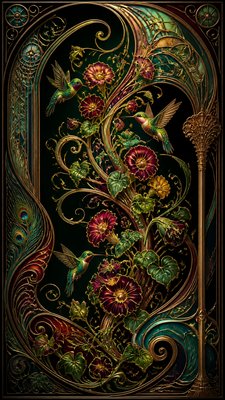 Art Nouveau Architecture Art phone case design example