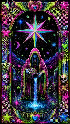 Scene Aesthetic tarot card example