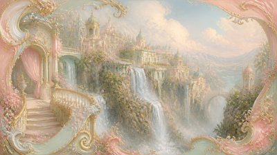 Rococo Art Style concept art example