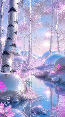 Y2K Aesthetic wall art print example