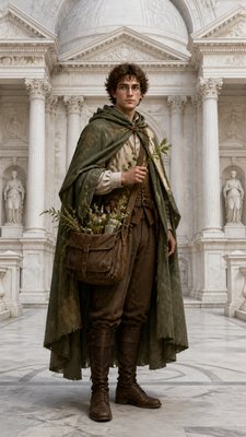 Neoclassical Architecture character design example