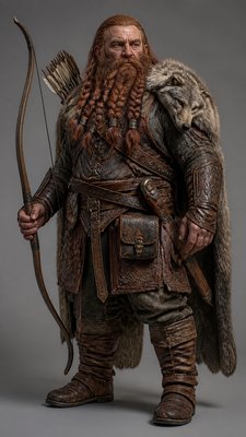Hyperrealism Art Style tabletop character portrait example