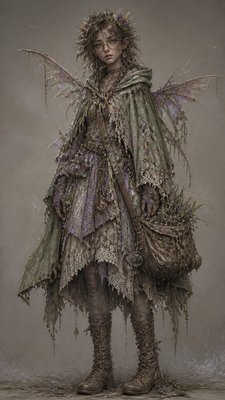 Fairy Grunge Aesthetic character design example