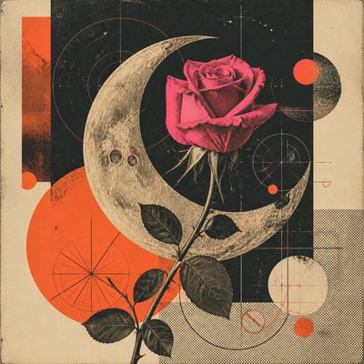 Retro-Futuristic Pop Surrealism tattoo design example