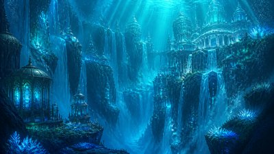Underwater Fantasy Art concept art