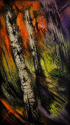Expressionism Art Style wall art print example