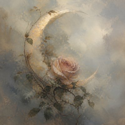 Atmospheric Impressionism Art Style tattoo design example