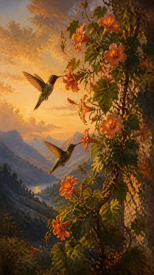 Landscape Nature Art phone case design example