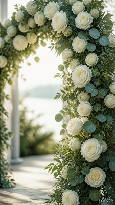 Photorealism Art Style wedding invitation example