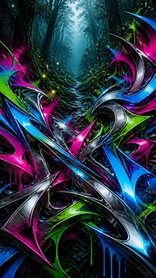 Wildstyle Graffiti Street Art Style book cover example