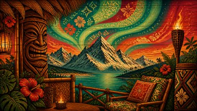 Tiki Aesthetic banner example