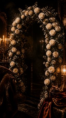 Mob Wife Aesthetic wedding invitation example