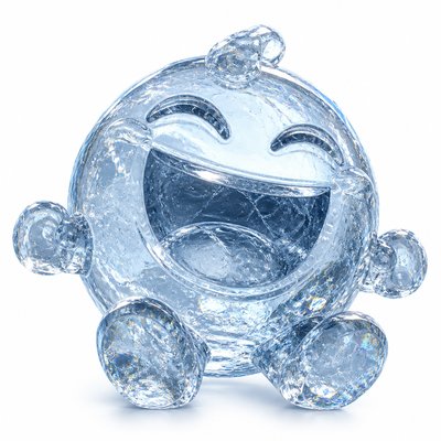 Ice Sculpture Art Style Twitch emote example