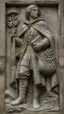 Stone Carving Sculpture Art Style character design example