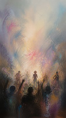 Lyrical Abstraction Art Style flyer example