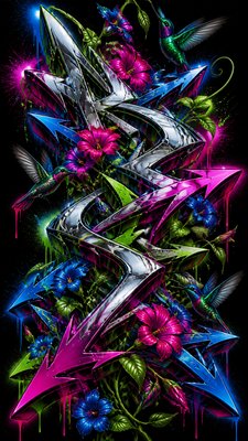 Wildstyle Graffiti Street Art Style phone case design example