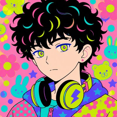 Superflat Art Style Discord profile picture example