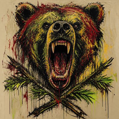 Neo-Expressionist Figurative Art Style t-shirt design example