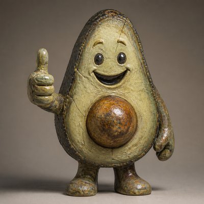 Contemporary Sculptural Ceramic Art Style sticker example