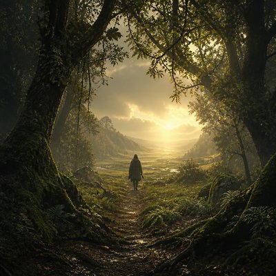 Forestcore Aesthetic album cover example