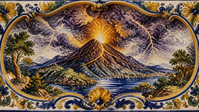 Majolica Ceramic Art Style YouTube thumbnail example