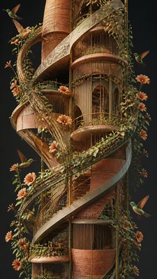 Sustainable Architecture Art phone case design example