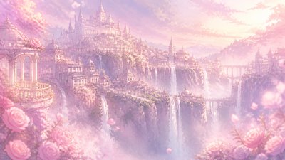 Shoujo Romance Anime Art Style concept art example