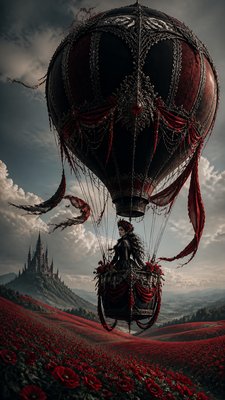 Gothic Fashion Design greeting card example