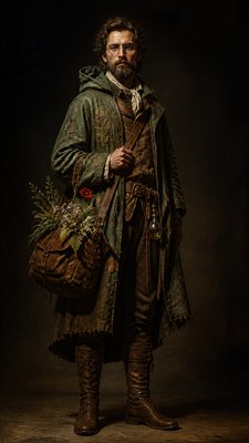 Dutch Golden Age Still Life Art Style character design example