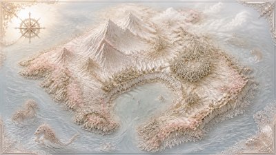 Bridal Couture Fashion Design fantasy map example