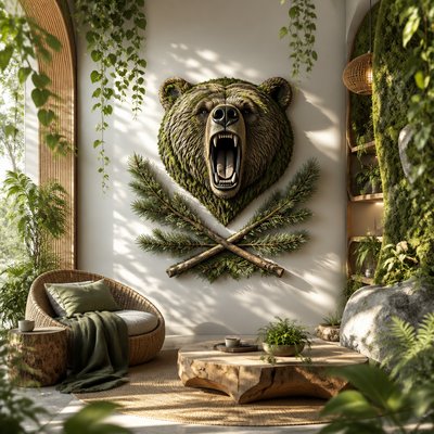 Biophilic Interior Design t-shirt design example