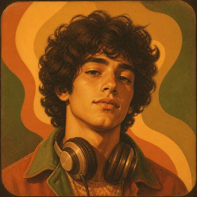 70s Retro Aesthetic Discord profile picture example