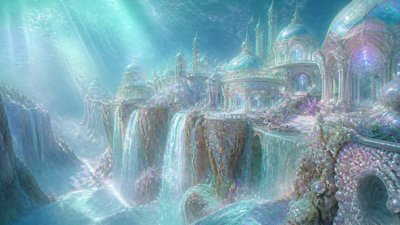 Mermaidcore Aesthetic concept art example
