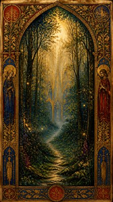 Gothic Religious Art book cover example
