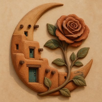 Adobe Pueblo Architecture tattoo design example