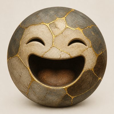 Wabi-Sabi Kintsugi Painting Twitch emote example