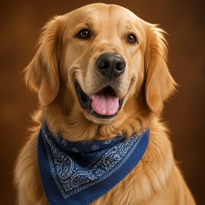 Photorealism Art Style pet portrait