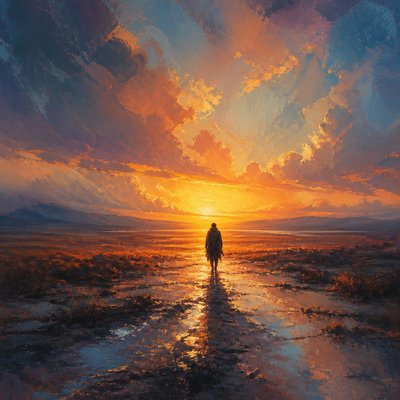 Digital Painting Art Style album cover example