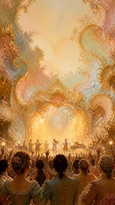 Rococo Classical Art Style flyer example