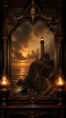 Victorian Furniture Art poster example