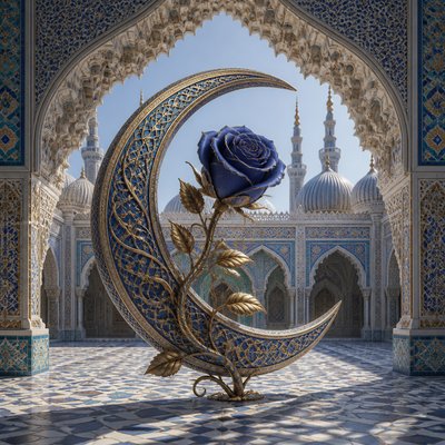 Islamic Architecture tattoo design example