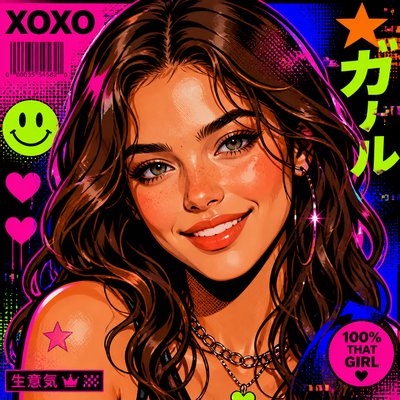 Neo-Pop Art Style profile picture example