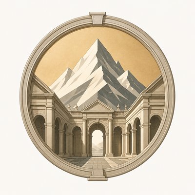 Renaissance Architecture logo concept example