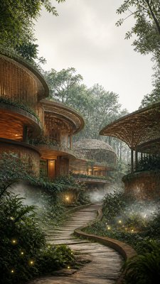 Sustainable Architecture Art book cover example