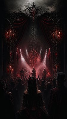 Gothic Fashion Design flyer example