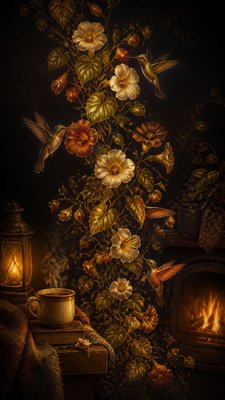 Cozycore Aesthetic phone case design example