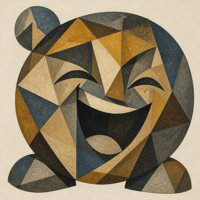 Cubism Art Style Twitch emote example