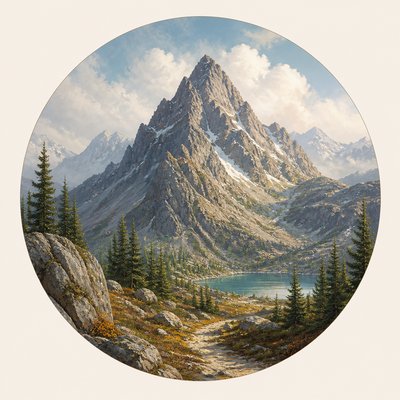 Wildlife Nature Art logo concept example